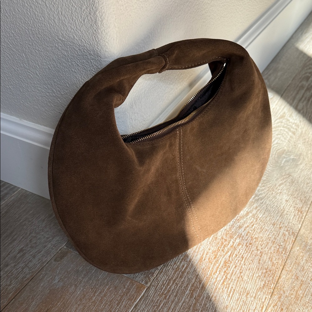 Moda Luxe Brown Hobo Bag